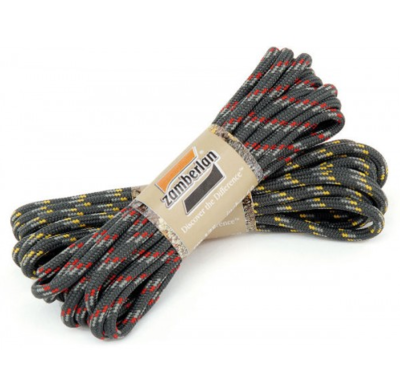 Шнурівки Zamberlan 150 cm Antracite / Grey / Red