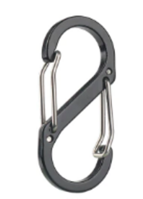 Карабін S-подібний 5 см металевий