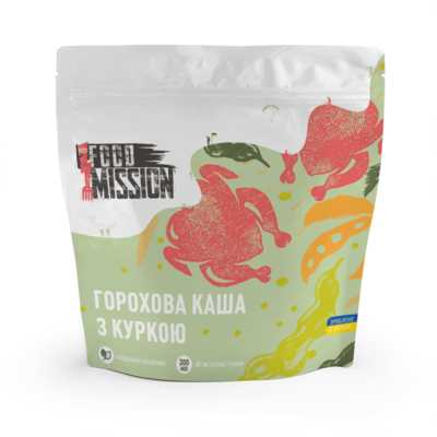 Каша горохова з яловичиною Food Mission