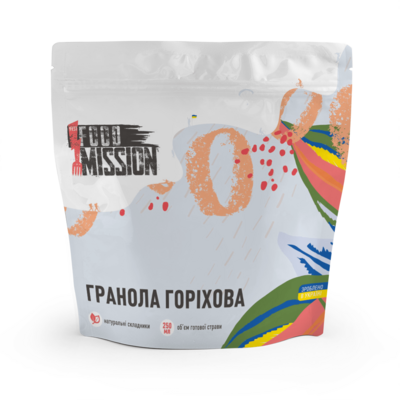 Гранола фруктова горіхова Food Mission