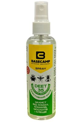Захист від комах для шкіри BaseCamp deet 35 100ml