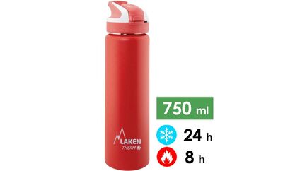 Термопляшка LAKEN Summit Thermo Bottle 0,75L Red