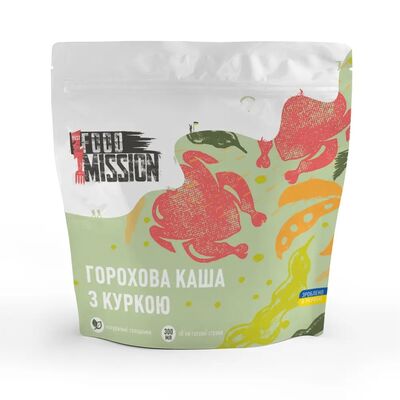 Каша горохова з куркою Food Mission