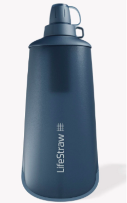 Бутилка-Фільтр для води LifeStraw Squeeze Blue 1 L
