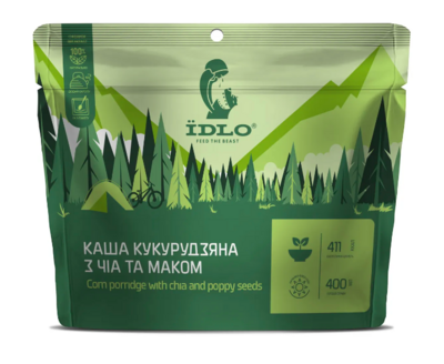 Каша кукурудзяна з насінням чіа та маком ЇDLO