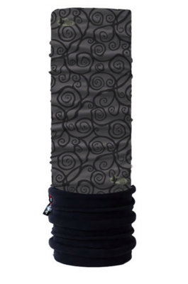 Пов'язка 4FUN Chusta Polartec volin key black/black