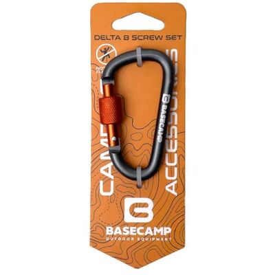 Карабін BaseCamp Delta 8 Screw Set grey