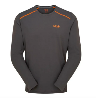 Футболка Rab Forse LS Tee Graphene