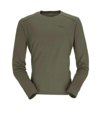 Футболка Rab Forse LS Tee Olive