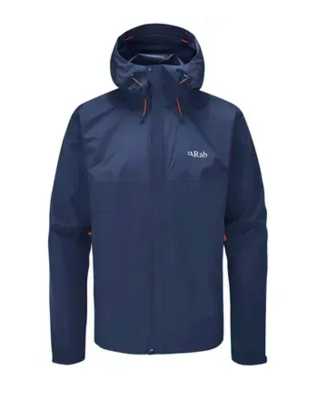 Куртка Rab Downpour Jacket Tempest Blue
