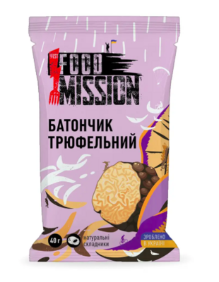 Батончик Food Mission трюфельний