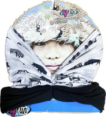 Пов'язка 4FUN Chusta Polartec Kid Bison