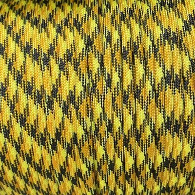 Паракорд 4 мм оранжево-чорний