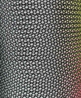 Паракорд 4 мм сіро-чорний