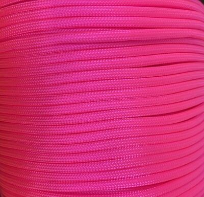 Паракорд 4 мм рожевий