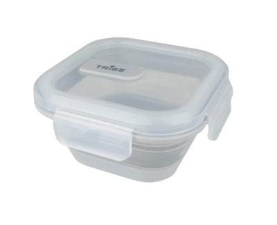 Контейнер силіконовий Tribe Collapsible Container 500 ml grey