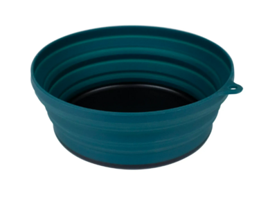 Миска Tribe Collapsible Bowl 600 мл силіконова  ocean