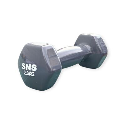 Гантель SNS 2 кг сіра