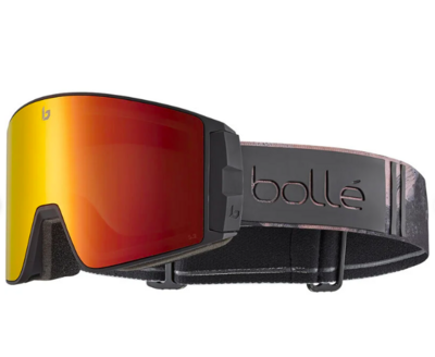 Маска гірськолижна Bolle dark brush matte - sunrise S2