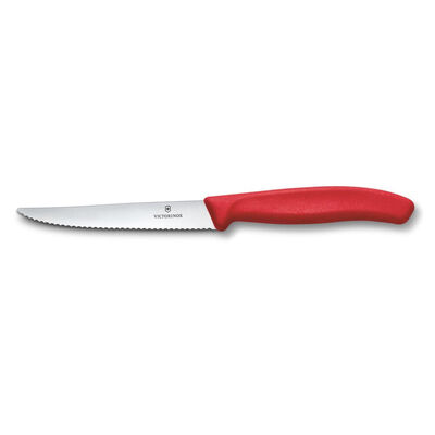 Ніж кухонний Victorinox Classic Steak&Pizza червоний 11см 6.7231.С1