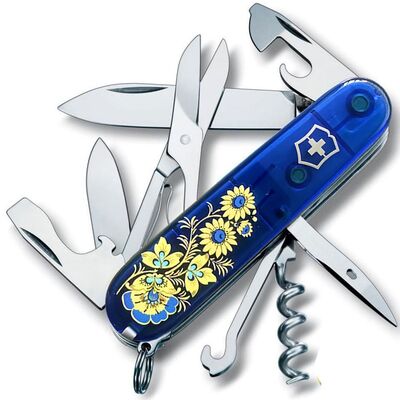 Ніж Victorinox Climber Ukraine 1.3703.T2_T1050u
