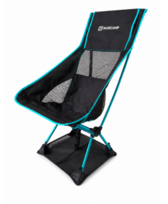 Крісло BaseCamp Compact L Black\Blue