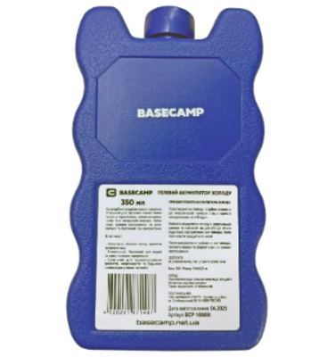 Акумулятор холоду гелевий 350 мл BaseCamp