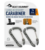 Набір карабінів STS  Accessory Carabiner Large 2pcs Titanium
