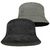 Панама BAFF Travel Bucket Hat Gline Black-Grey M-L