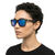 Окуляри GOG Hawk Cat.3 Matt Black/Blue