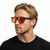 Окуляри GOG Hawk Cat.3 Matt Black/Red